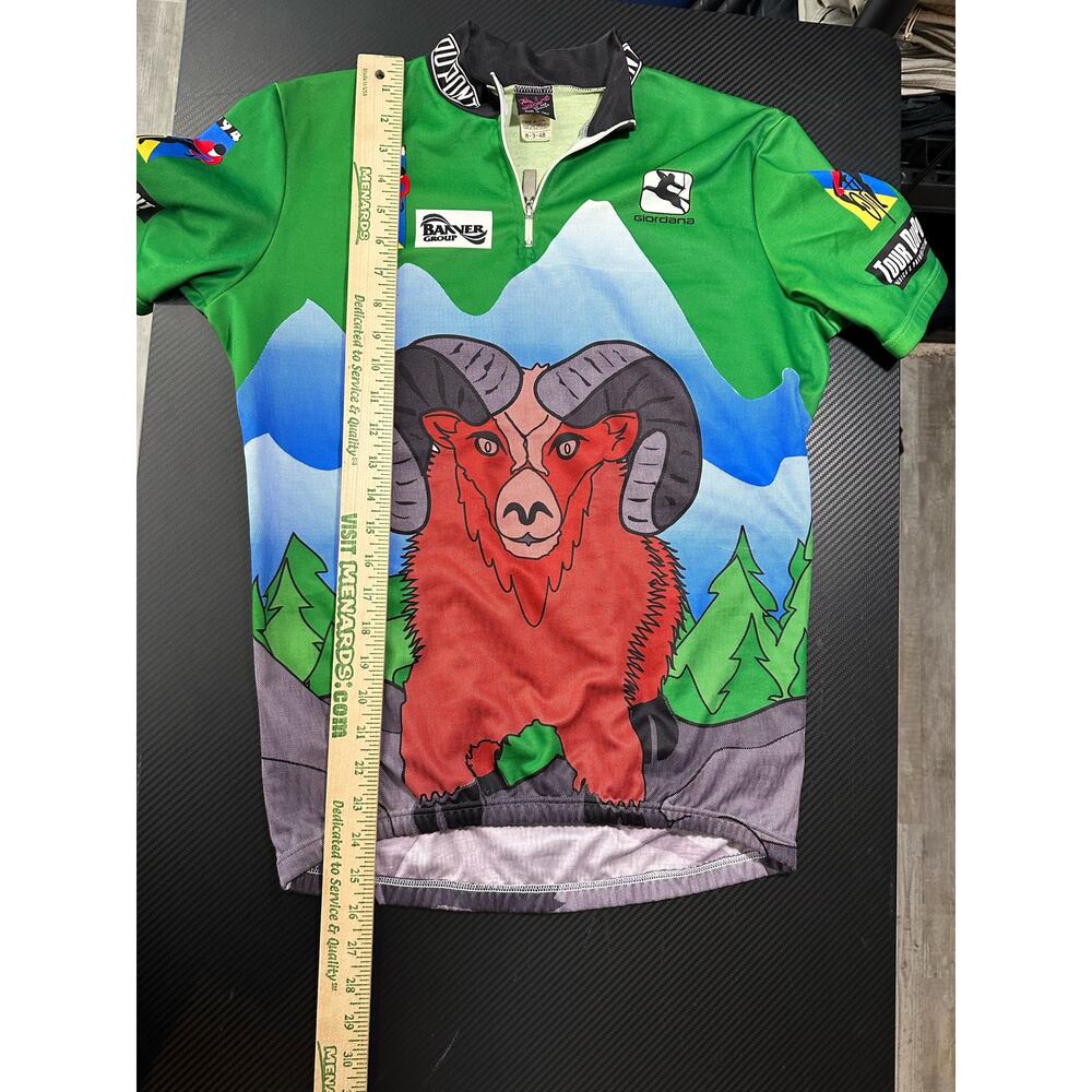 Vintage Giordana Cycling Jersey Ram Graphic 1994 Tour Dupont Colorado Size M - Picture 5 of 10